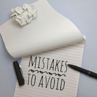 Mistakes Avoid